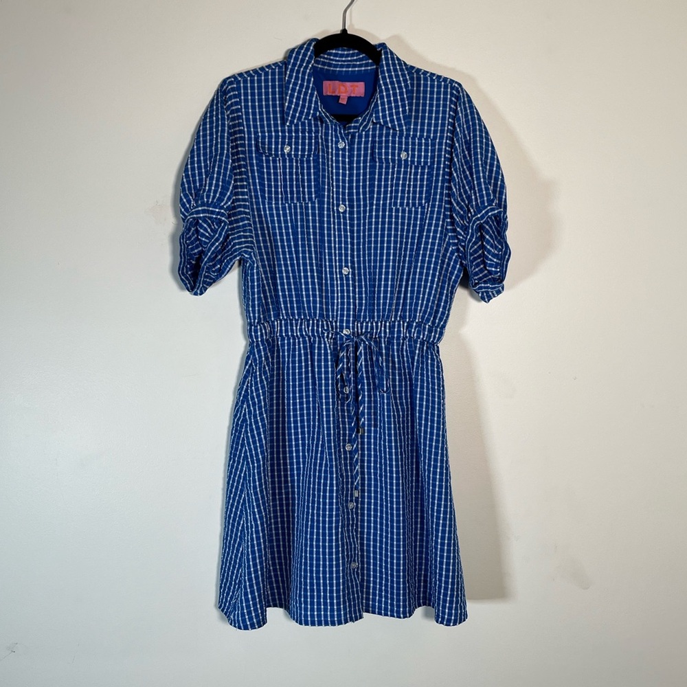 LDT - Blue and White Dress